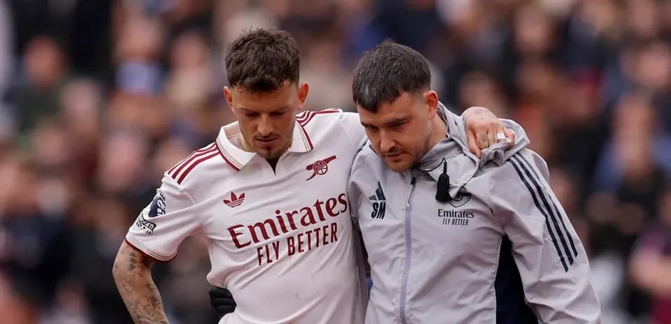 Player assisted off the field after injury