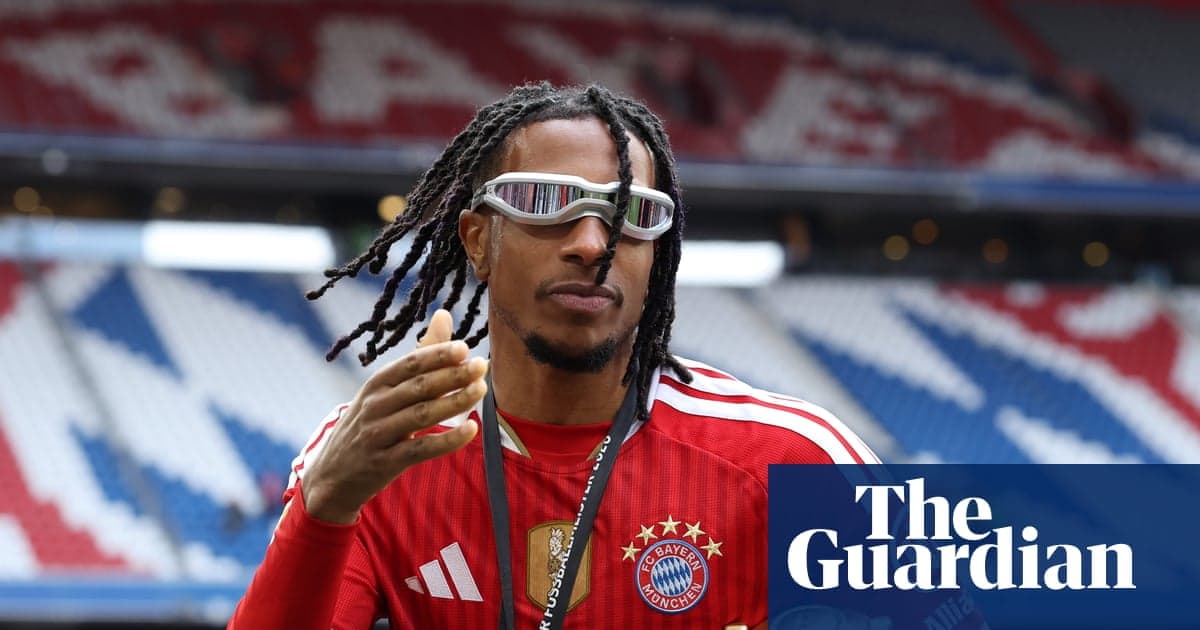 Player wearing sunglasses on stadium field
