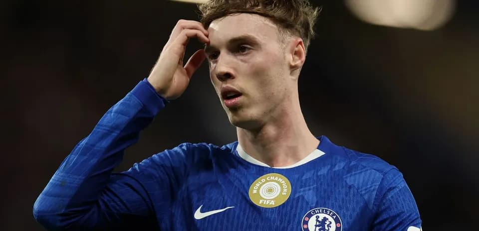 Chelsea player looking thoughtful during match