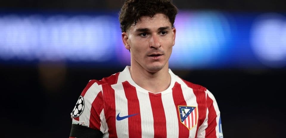 Atletico Madrid player during match in stadium