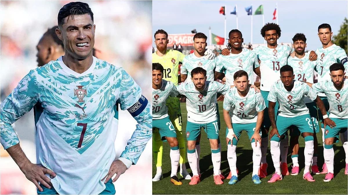 Cristiano Ronaldo and Portugal national team lineup