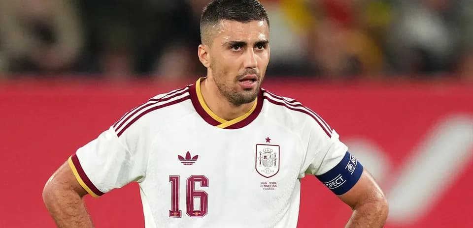 Player in Spain jersey during a match