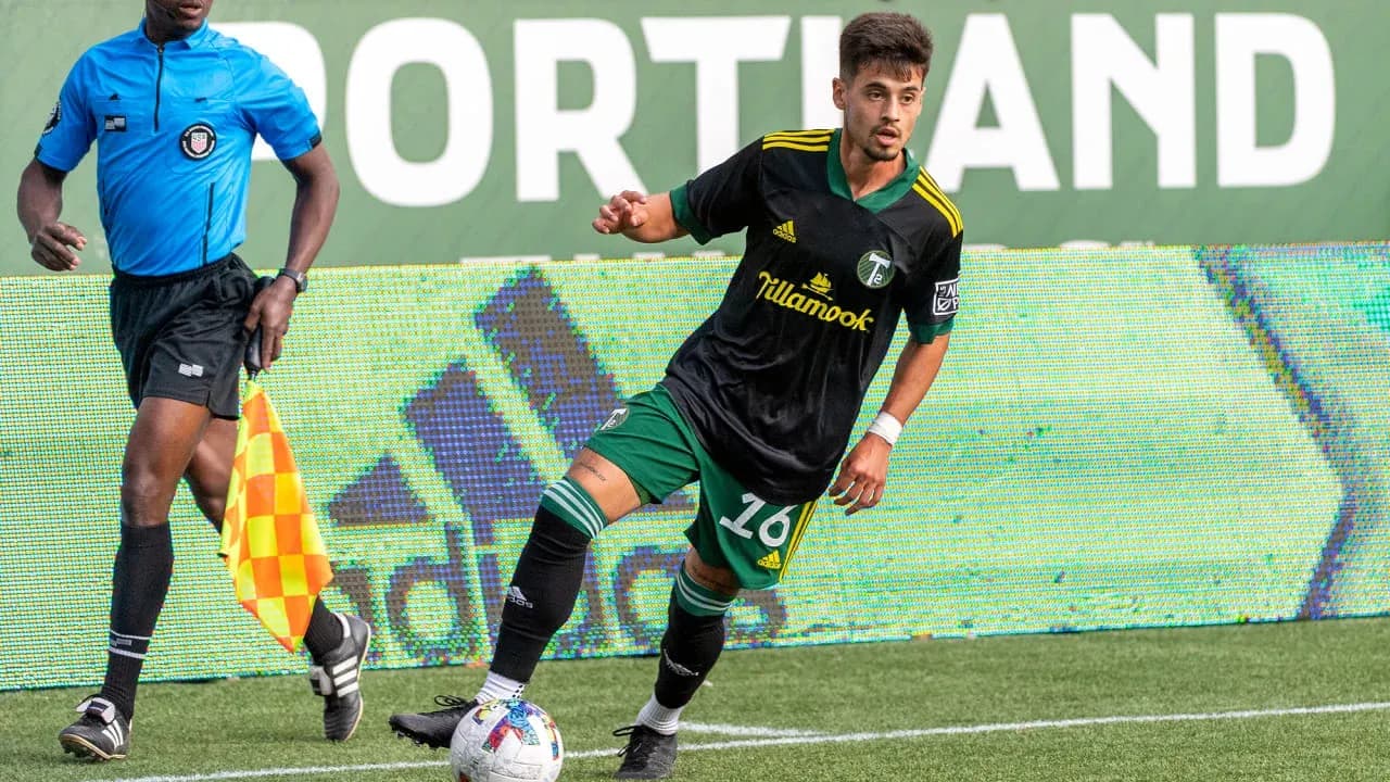 Portland Timbers II player in action