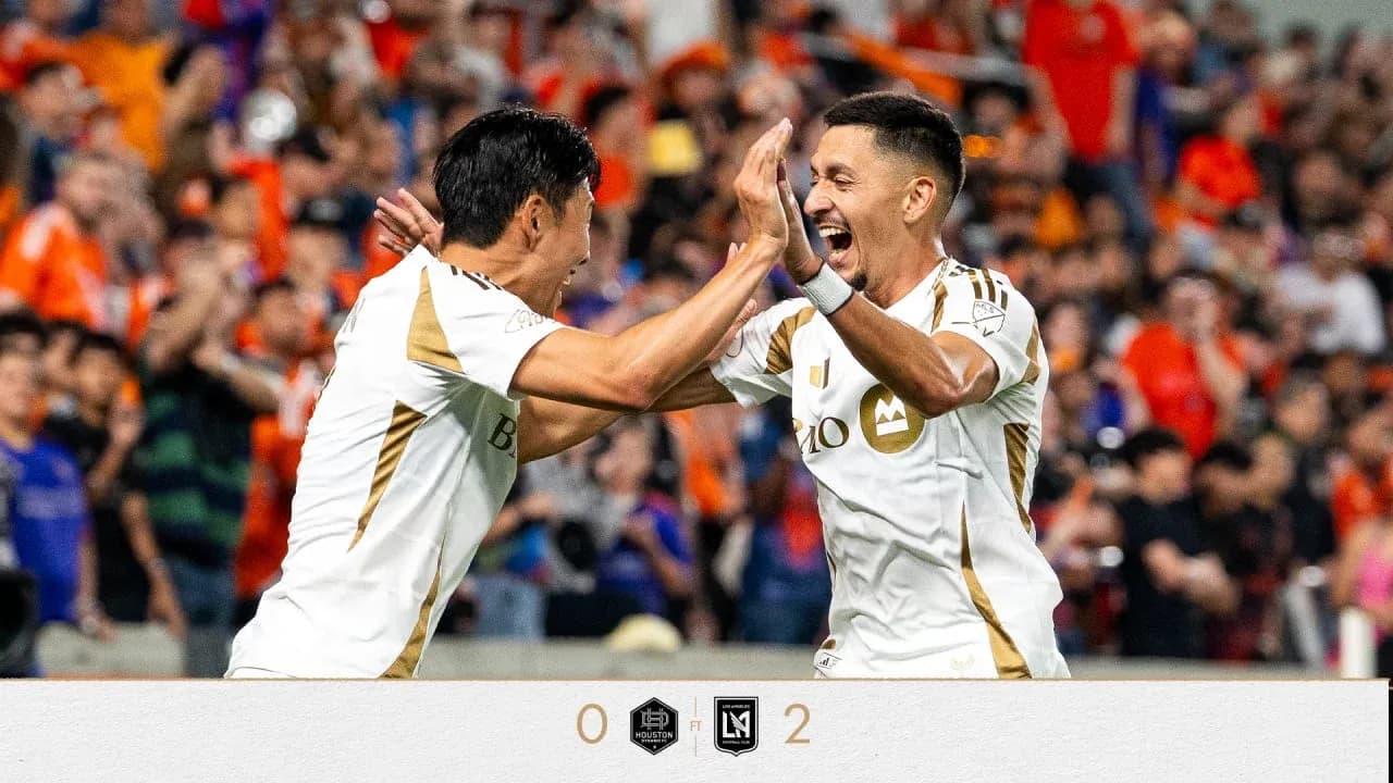 Players celebrating after scoring a goal