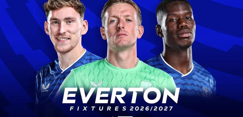 Three Everton players for 2026/2027 fixtures promotion