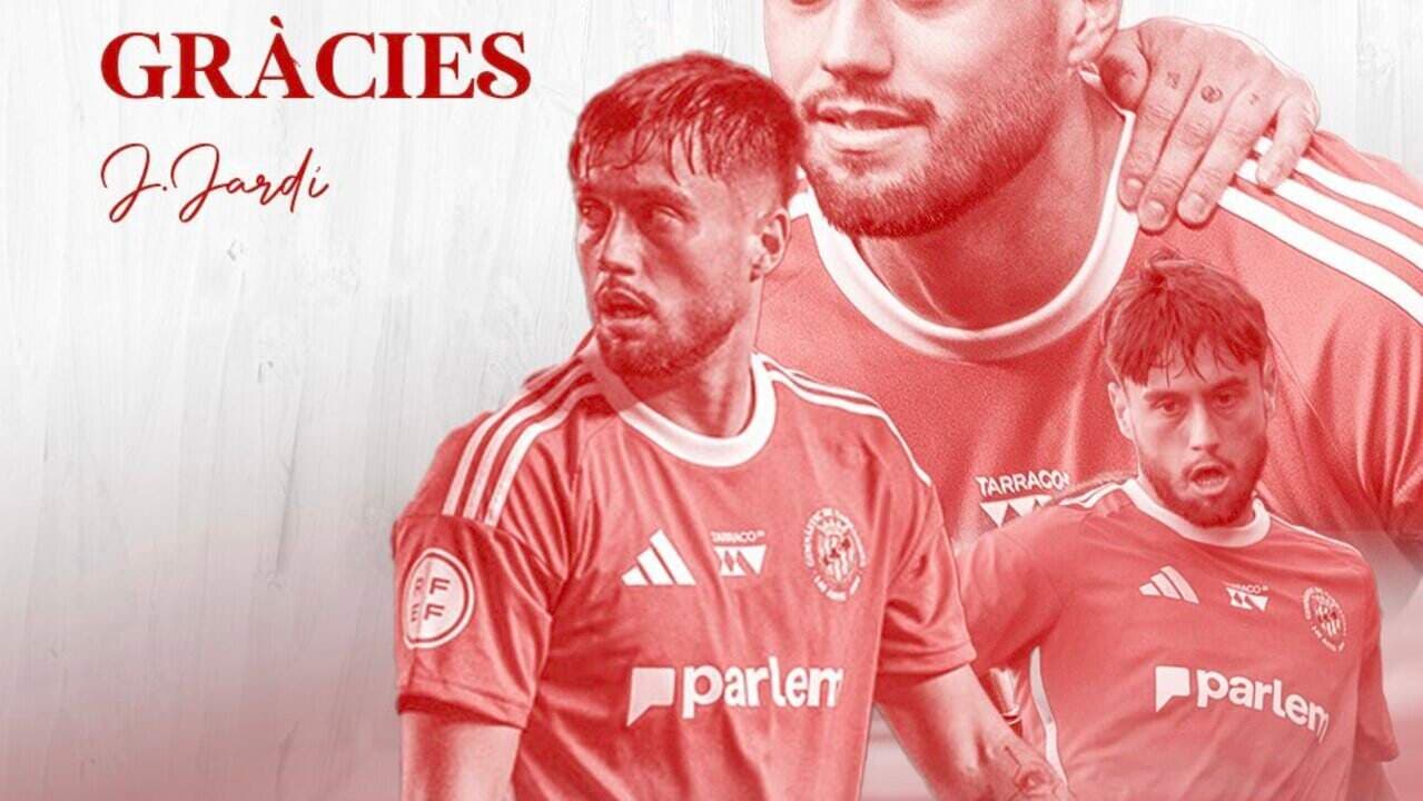 Player collage with text thanking J. Jardi