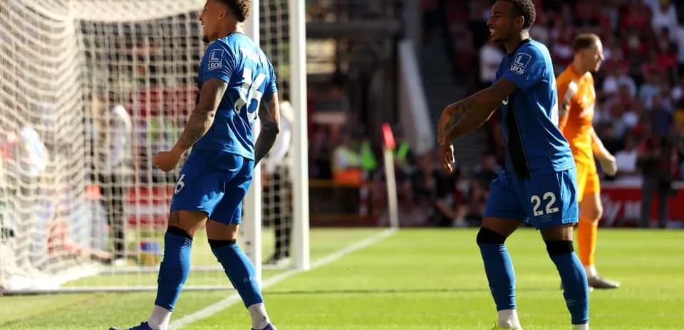 Bournemouth players celebrating a goal