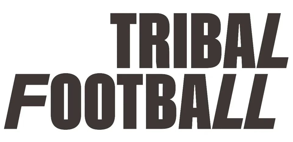 Logo of Tribal Football in bold letters