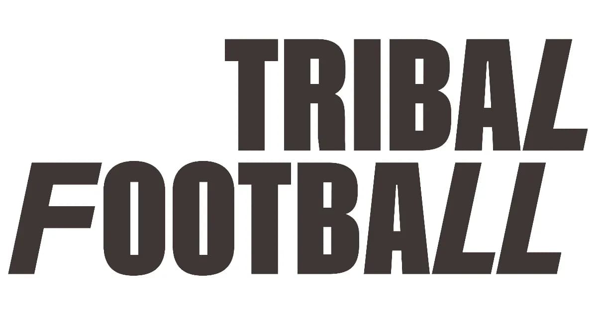 Logo of Tribal Football in bold letters