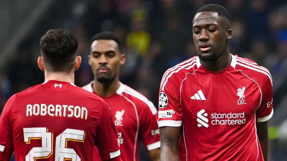Liverpool players in red jerseys during a match
