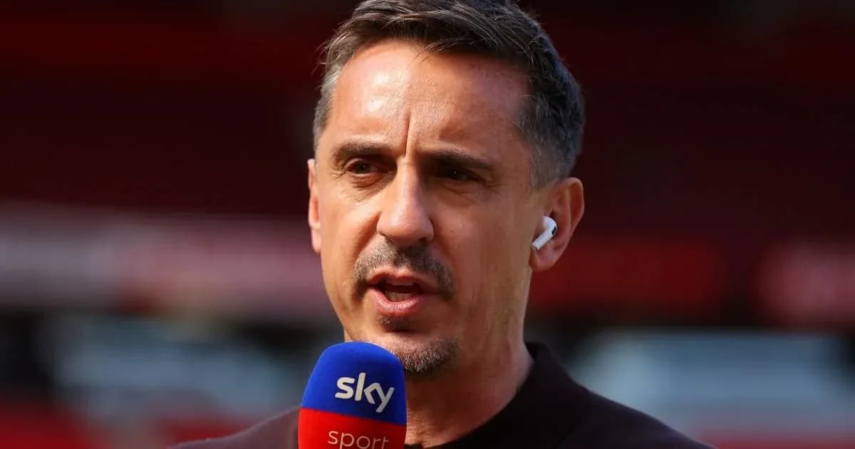Sports commentator speaking into a microphone