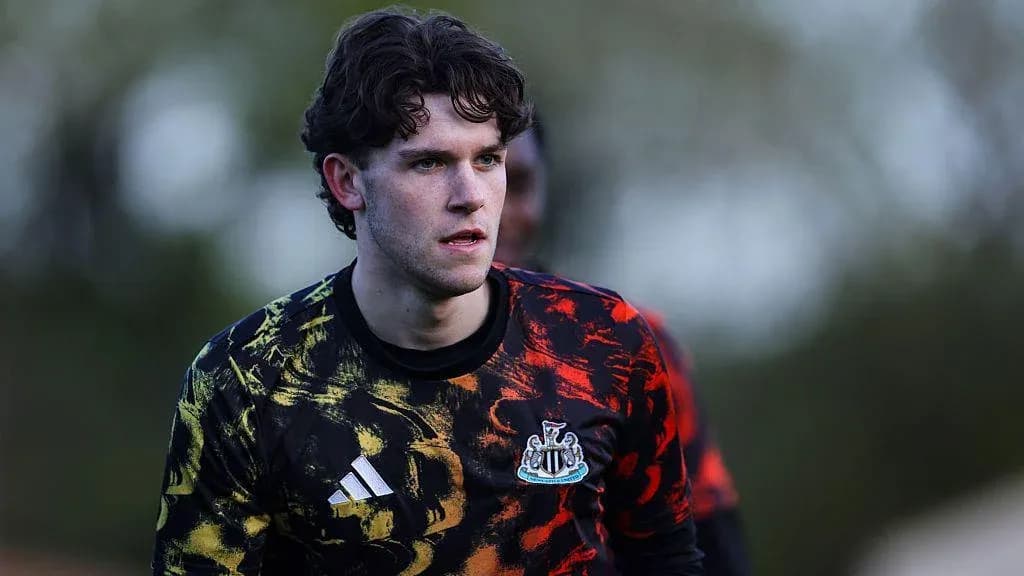 Goalkeeper training at Newcastle United's practice session