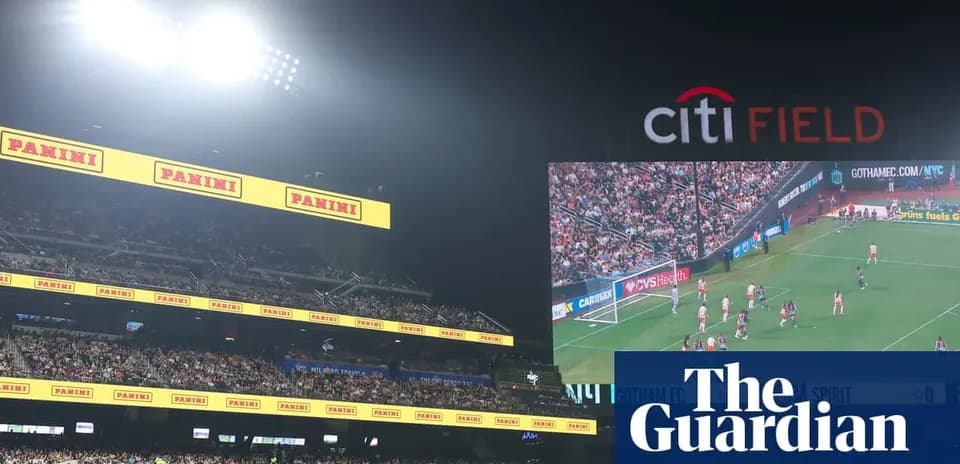 Gotham FC vs. Spirit match at Citi Field