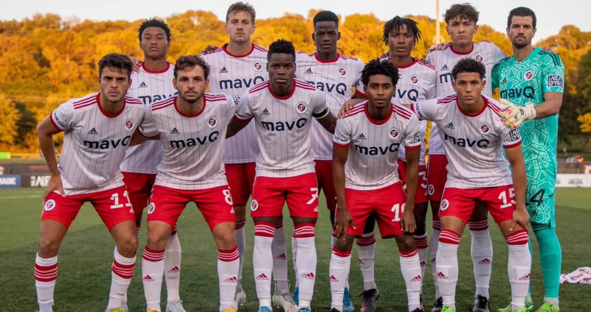 North Texas MLS Next Pro team lineup before match