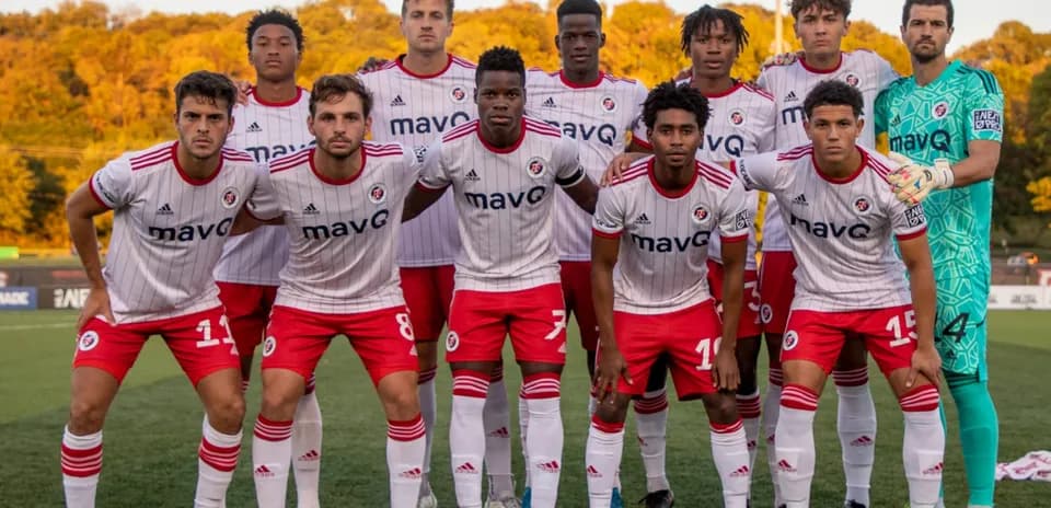 North Texas MLS Next Pro team lineup before match