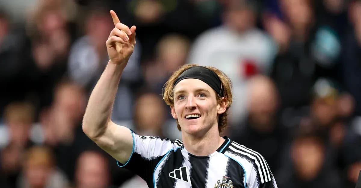 Player celebrating with raised finger during match