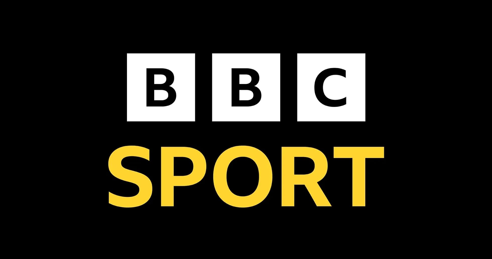 BBC Sport logo on black background