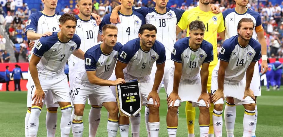Bosnia and Herzegovina national football team lineup