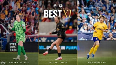 Three players featured in NWSL Best XI selection