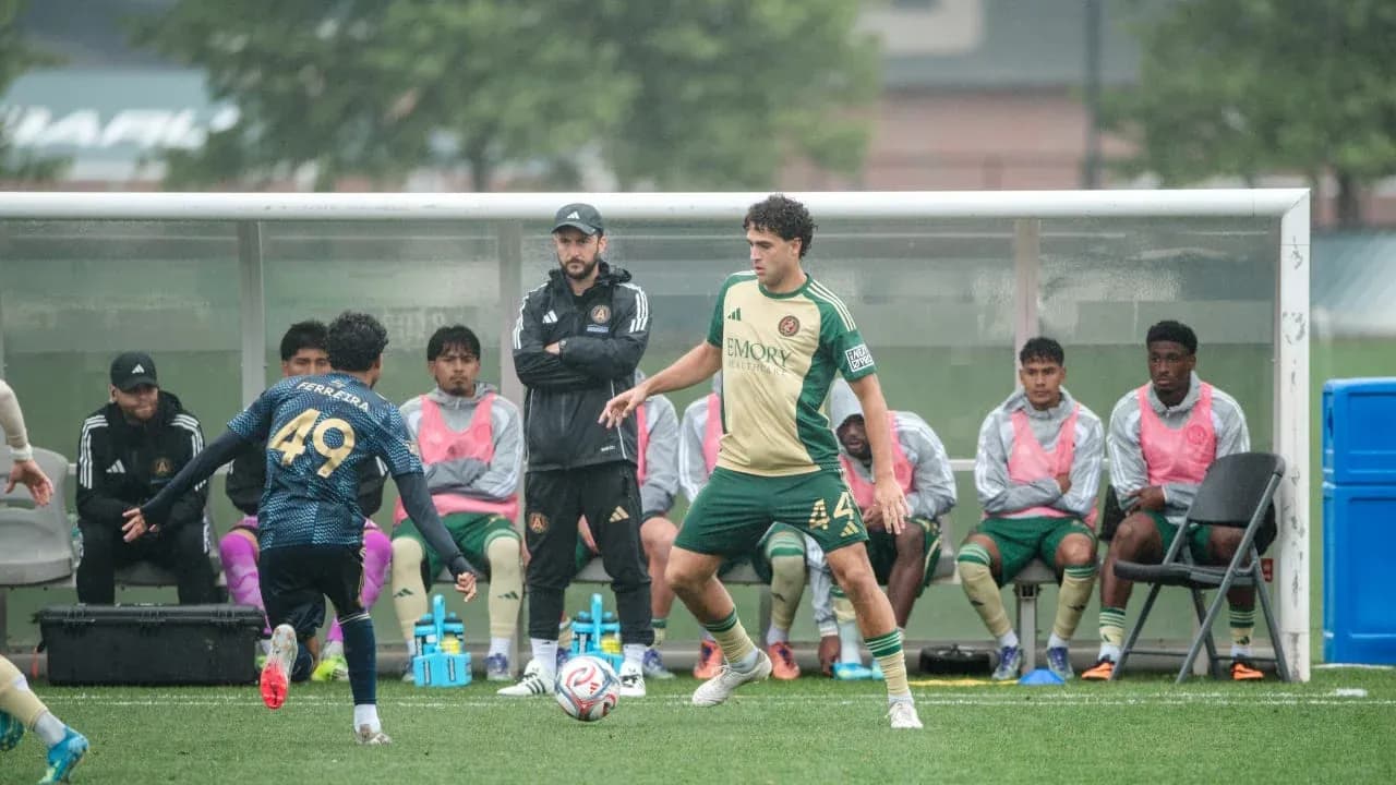Philadelphia Union II player on the field