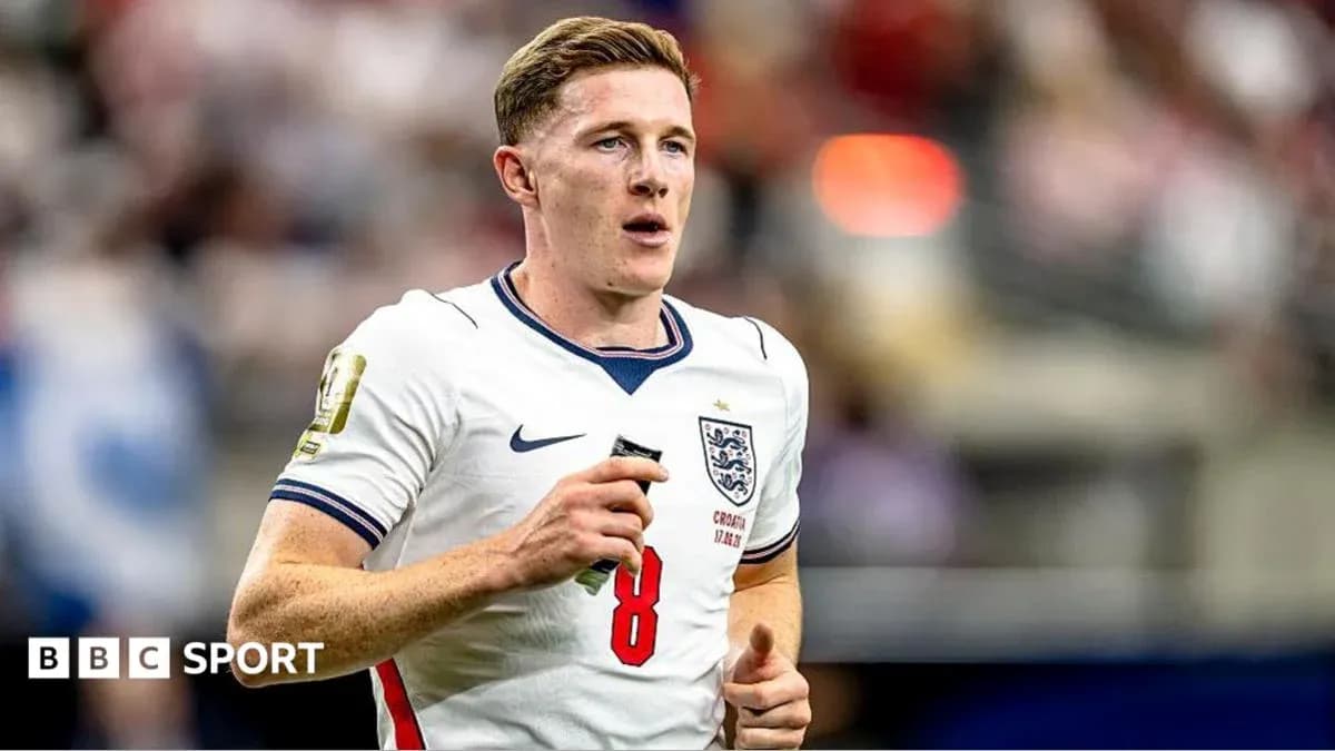 Player wearing England jersey during match Player wearing England jersey during match