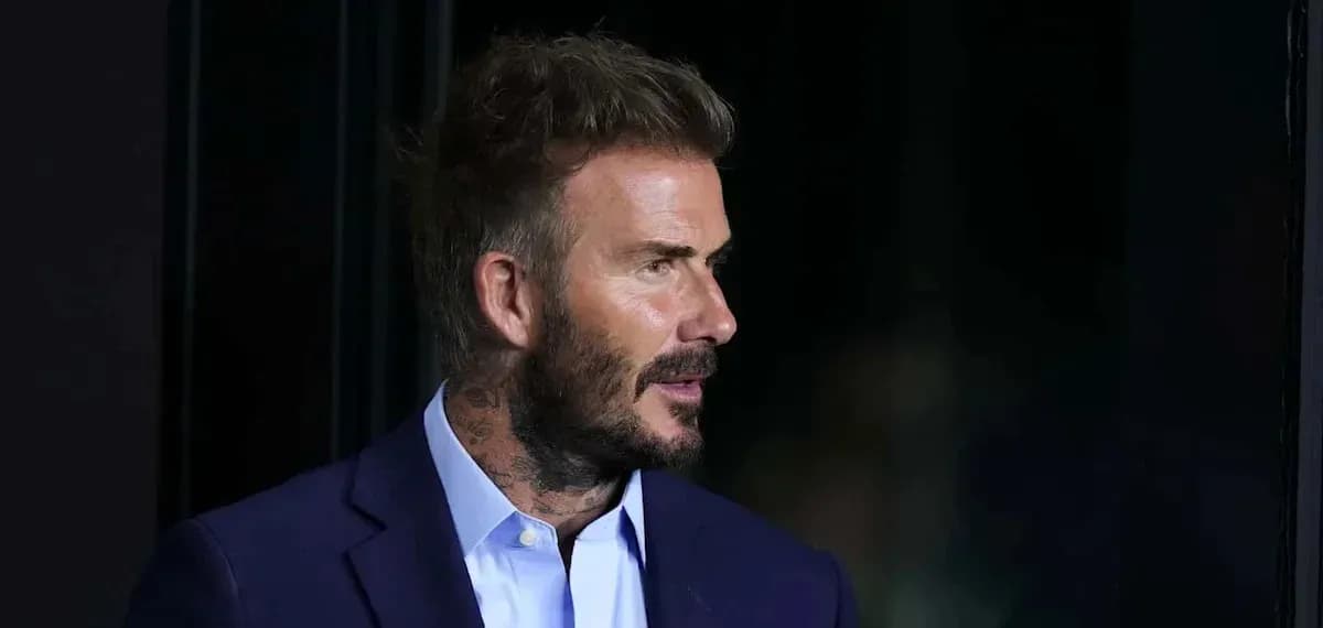 Man with short hair and beard in suit Man with short hair and beard in suit