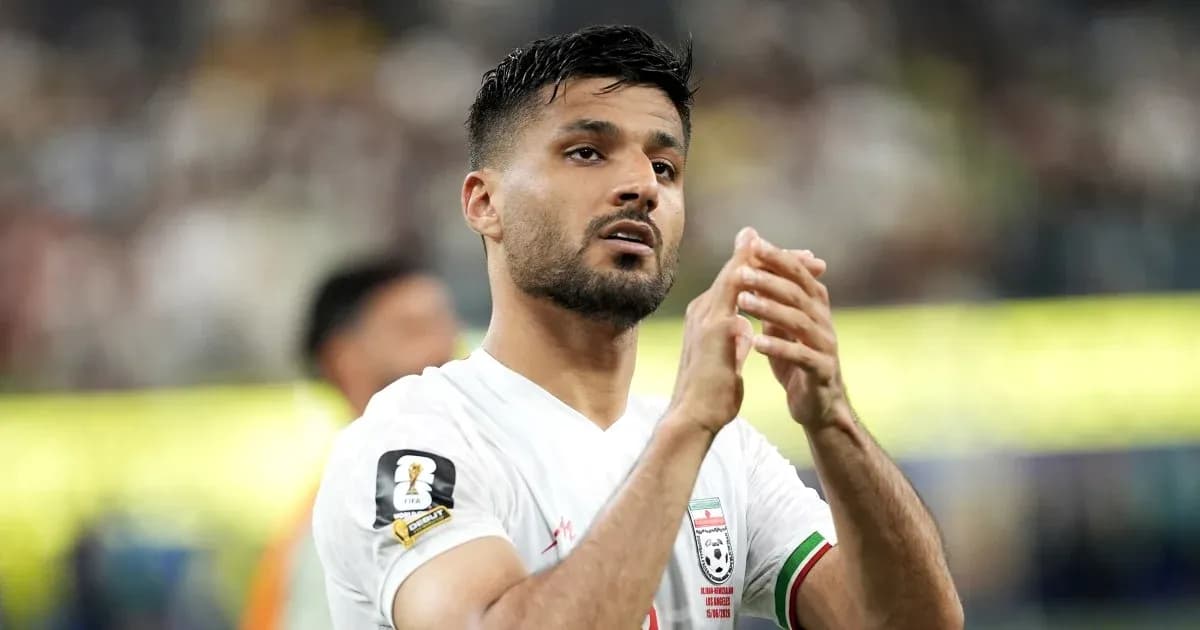 Player applauding fans during match on field Player applauding fans during match on field