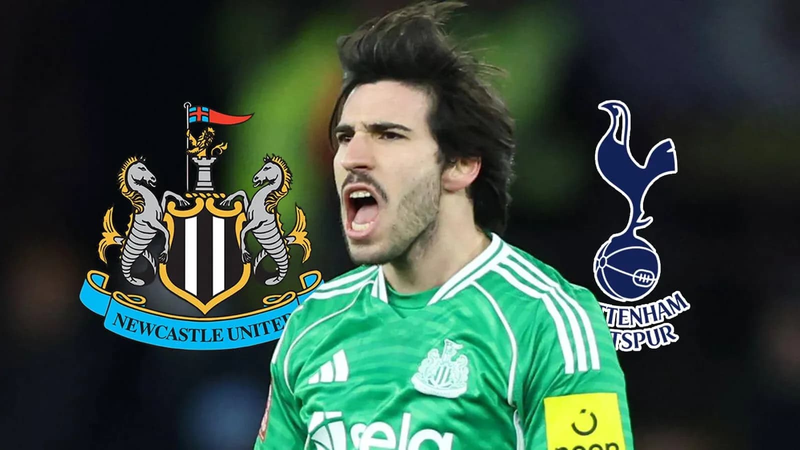 Goalkeeper celebrating during match between Newcastle and Tottenham Goalkeeper celebrating during match between Newcastle and Tottenham