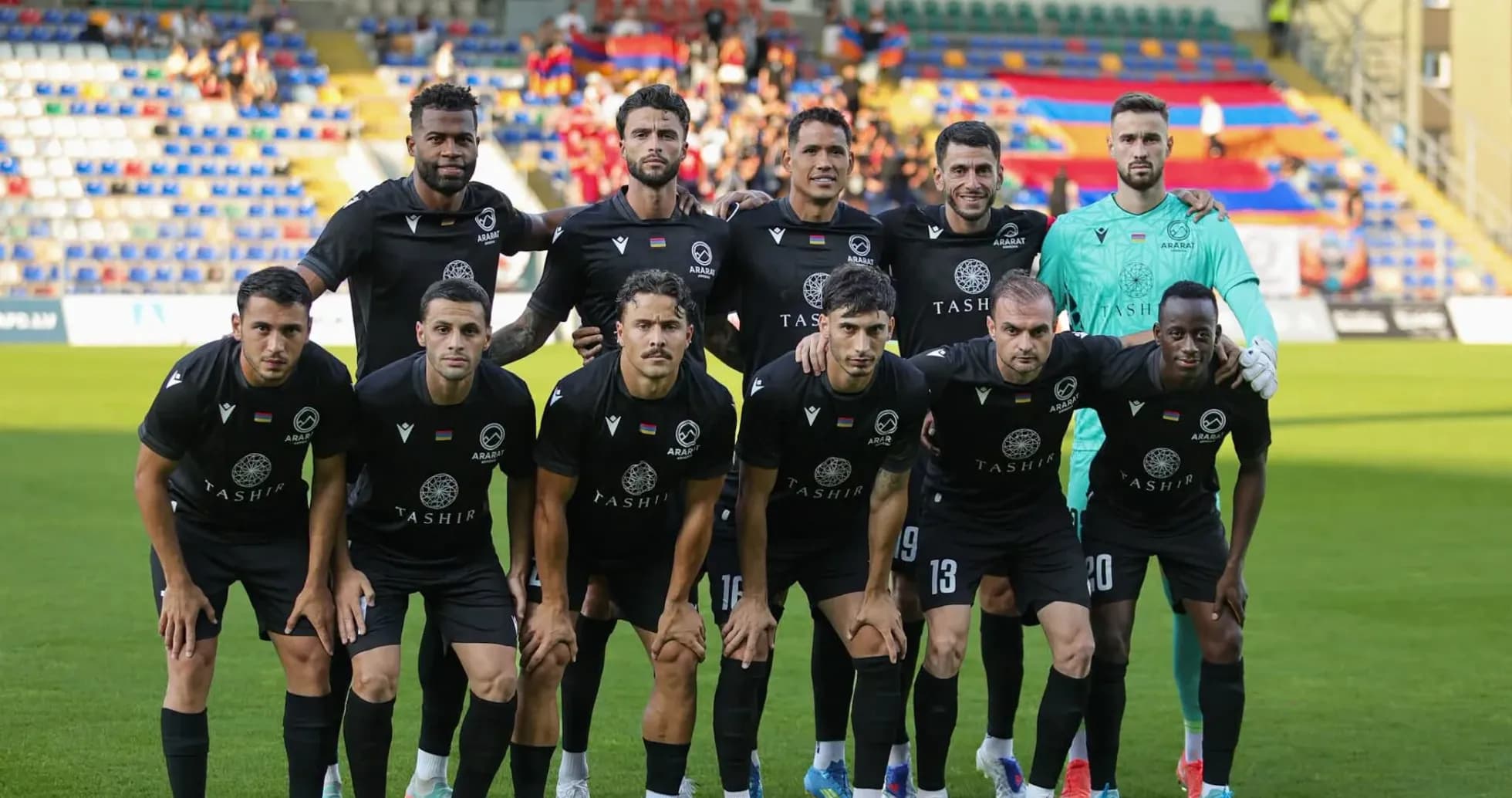 Ararat-Armenia team photo before UEFA match Ararat-Armenia team photo before UEFA match